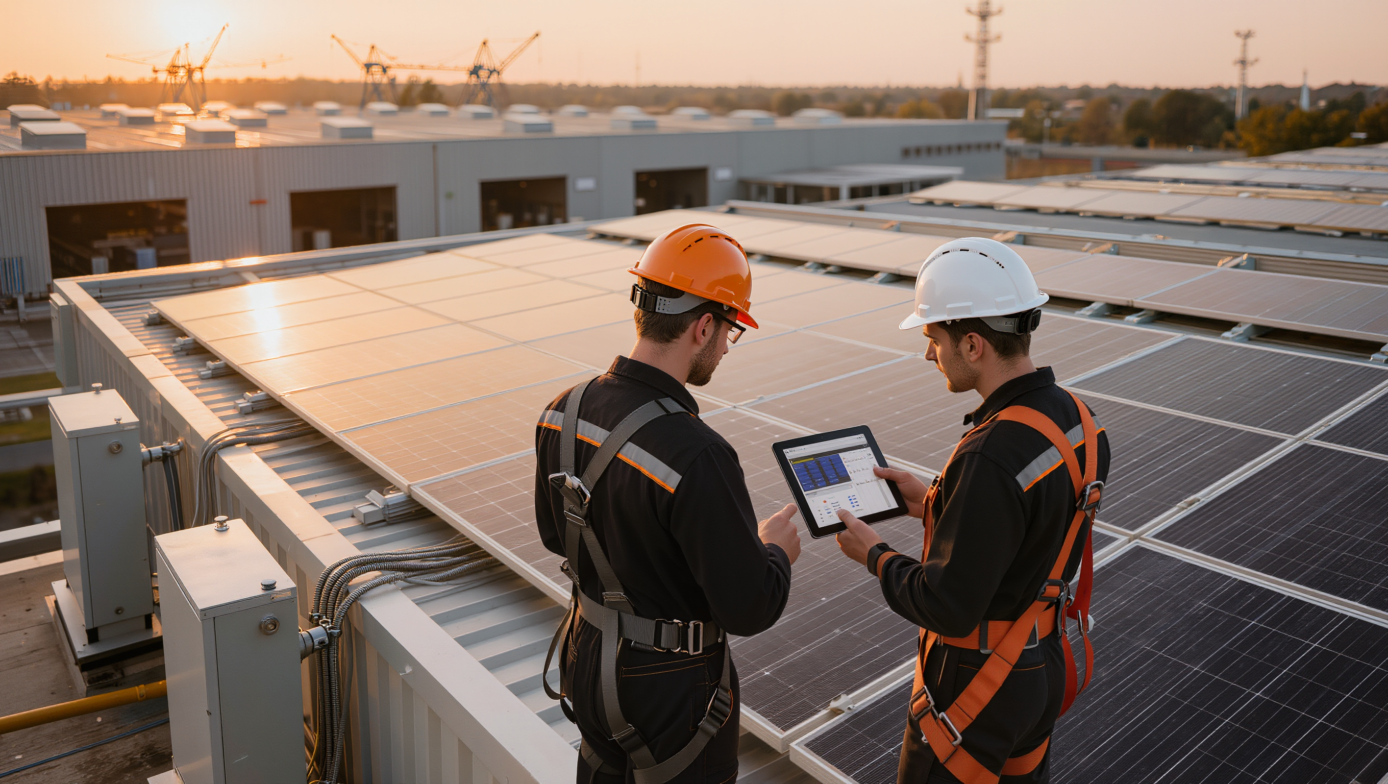 Projektplanung für gewerbliche Photovoltaik und nachhaltige Energiegewinnung